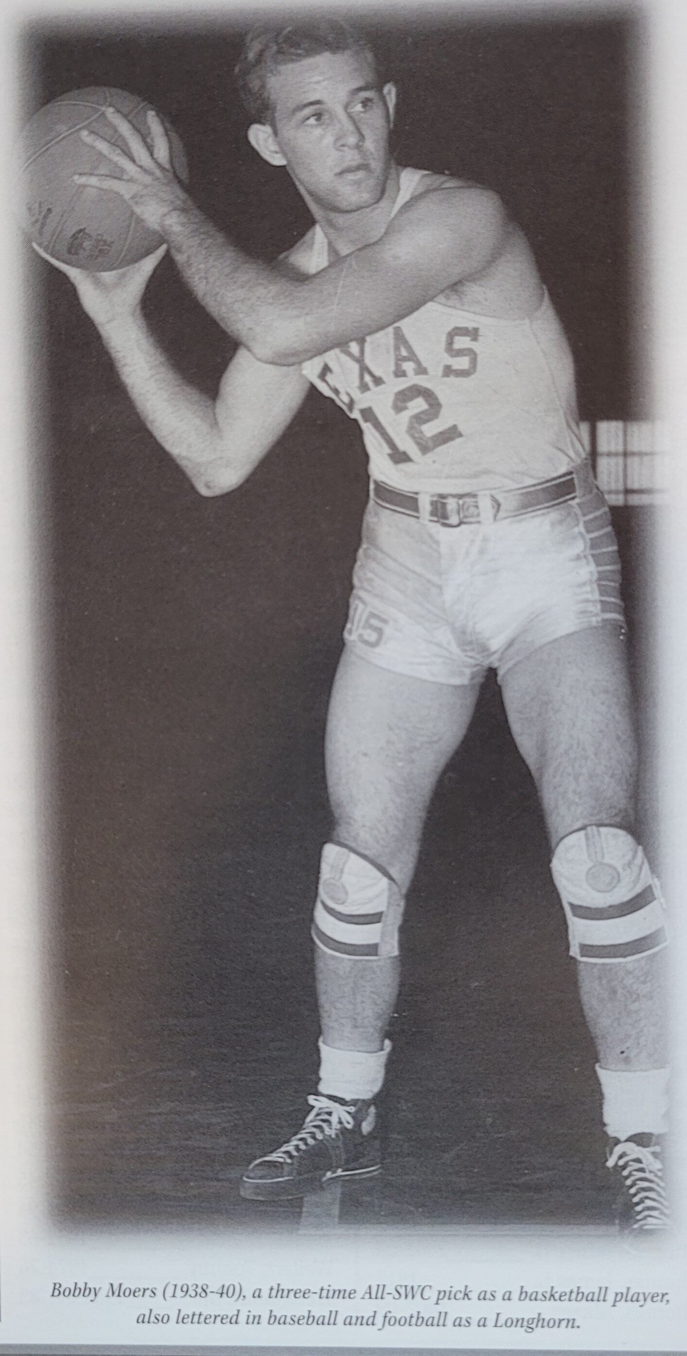   Dr. Bobby Moers   Class of 1940  All-America Honors in:    Baseball &nbsp;1964    Basketball &nbsp;1964    Football &nbsp;1964      Sport: &nbsp;multi   Position: &nbsp;multi   Inducted: &nbsp;1964   Hometown: &nbsp;Groveton, Texas  BASKETBALL (193