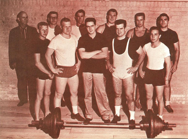  1960’s -Roy McLean is the far left of the top row, while Terry Todd is third from the right, top row   