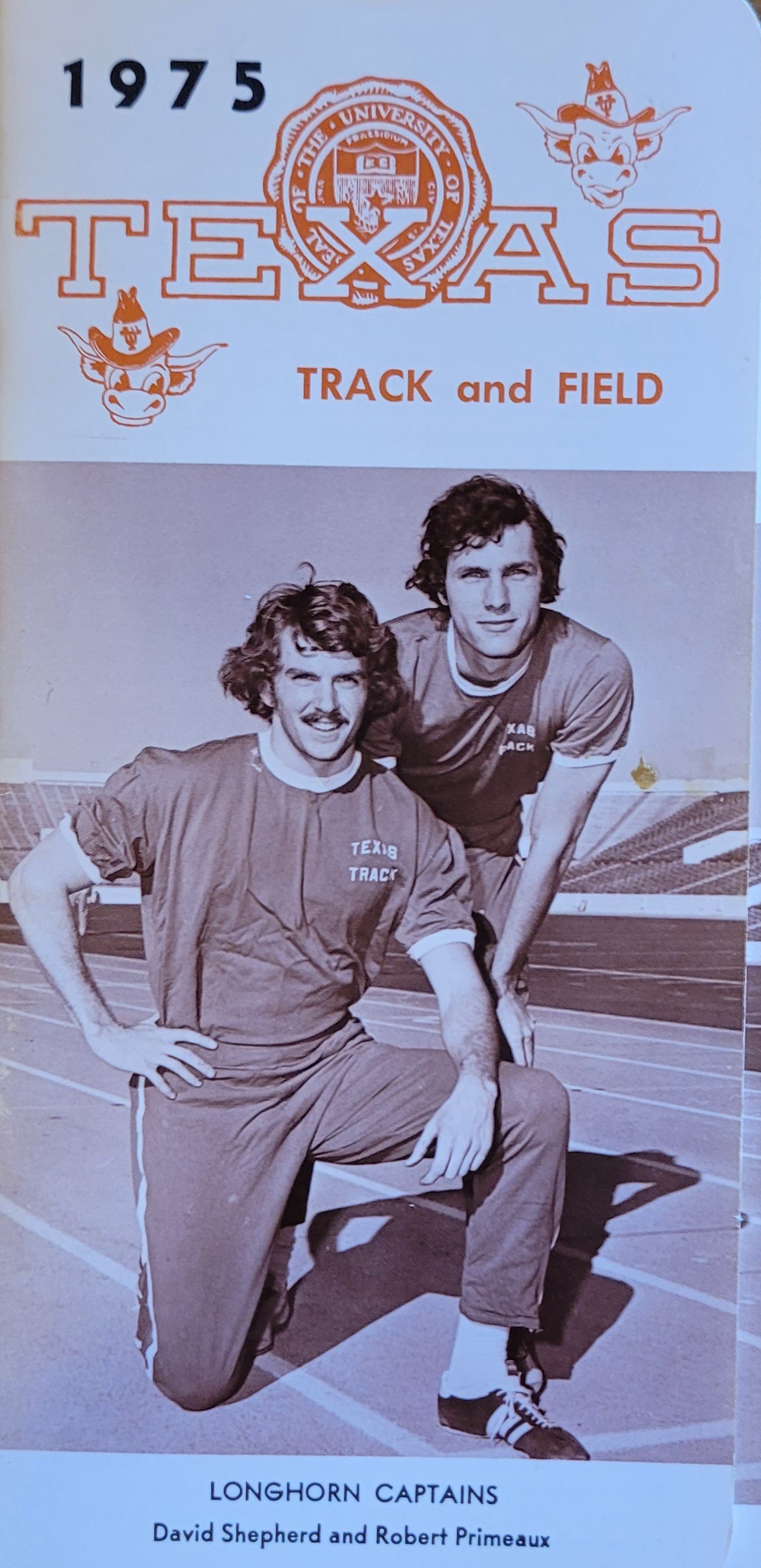 1975 men's track David Shepherd , Robert Primequx.jpg