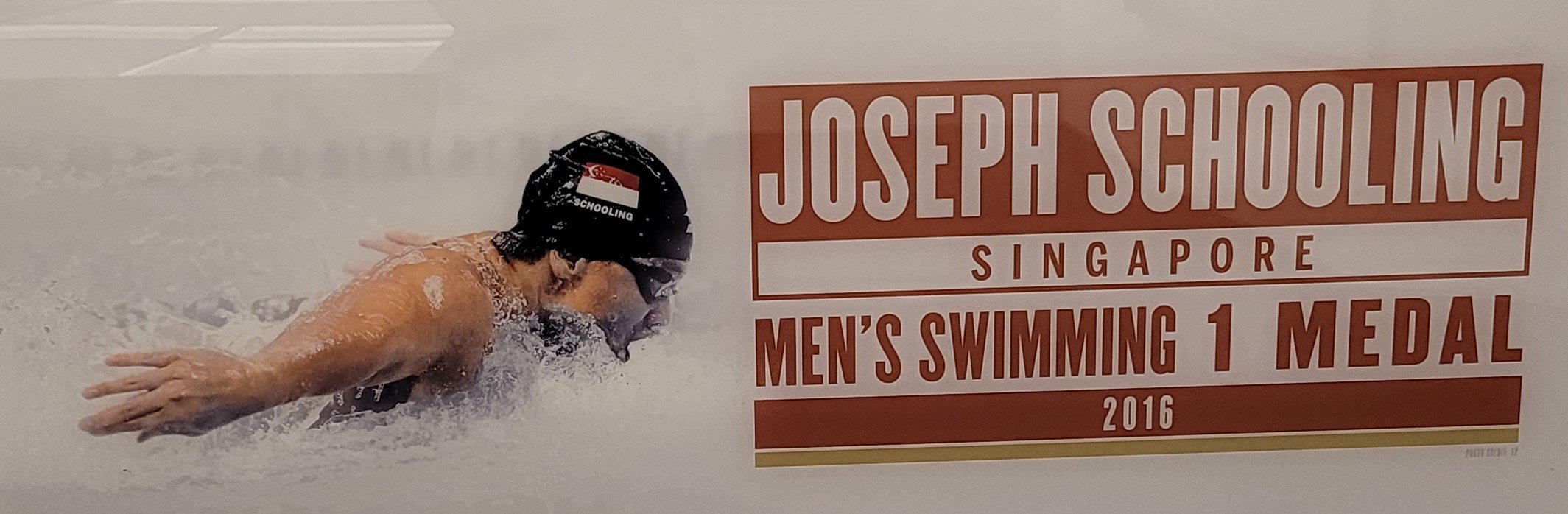 2016 Joseph Schooling swimming olympics