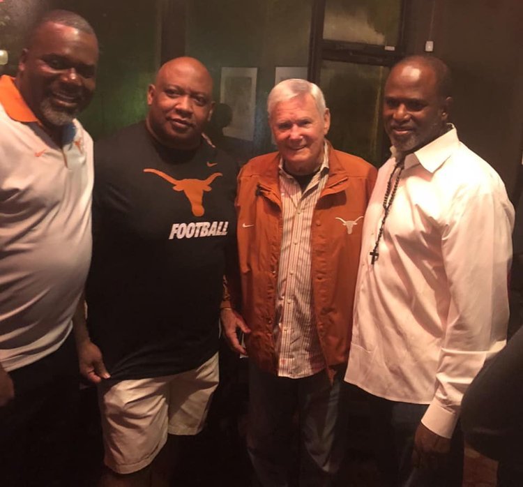  Left to Right  Ralph Johnson, Ervin “Blue” Davis, Coach Akers and Eric “EJ” Jeffries. 