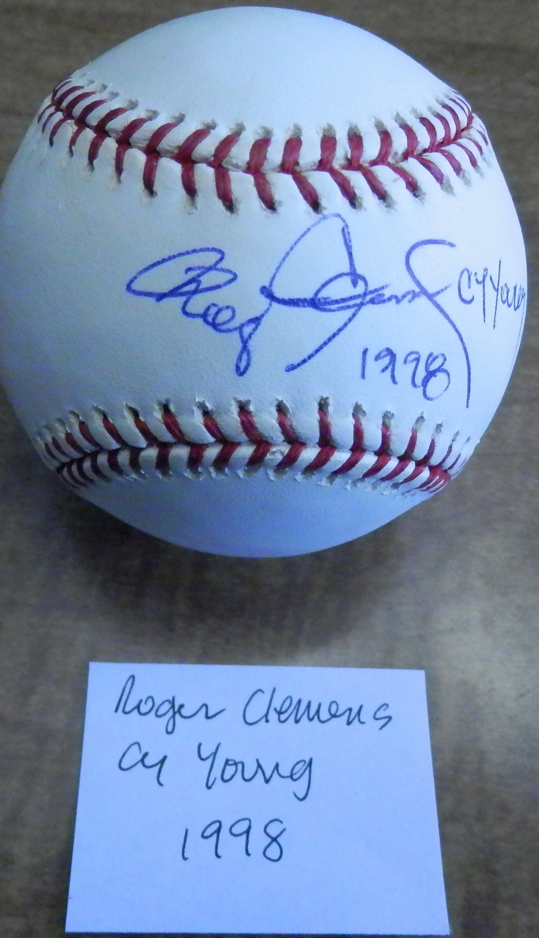 1998 Roger Clemens Cy  Young.JPG