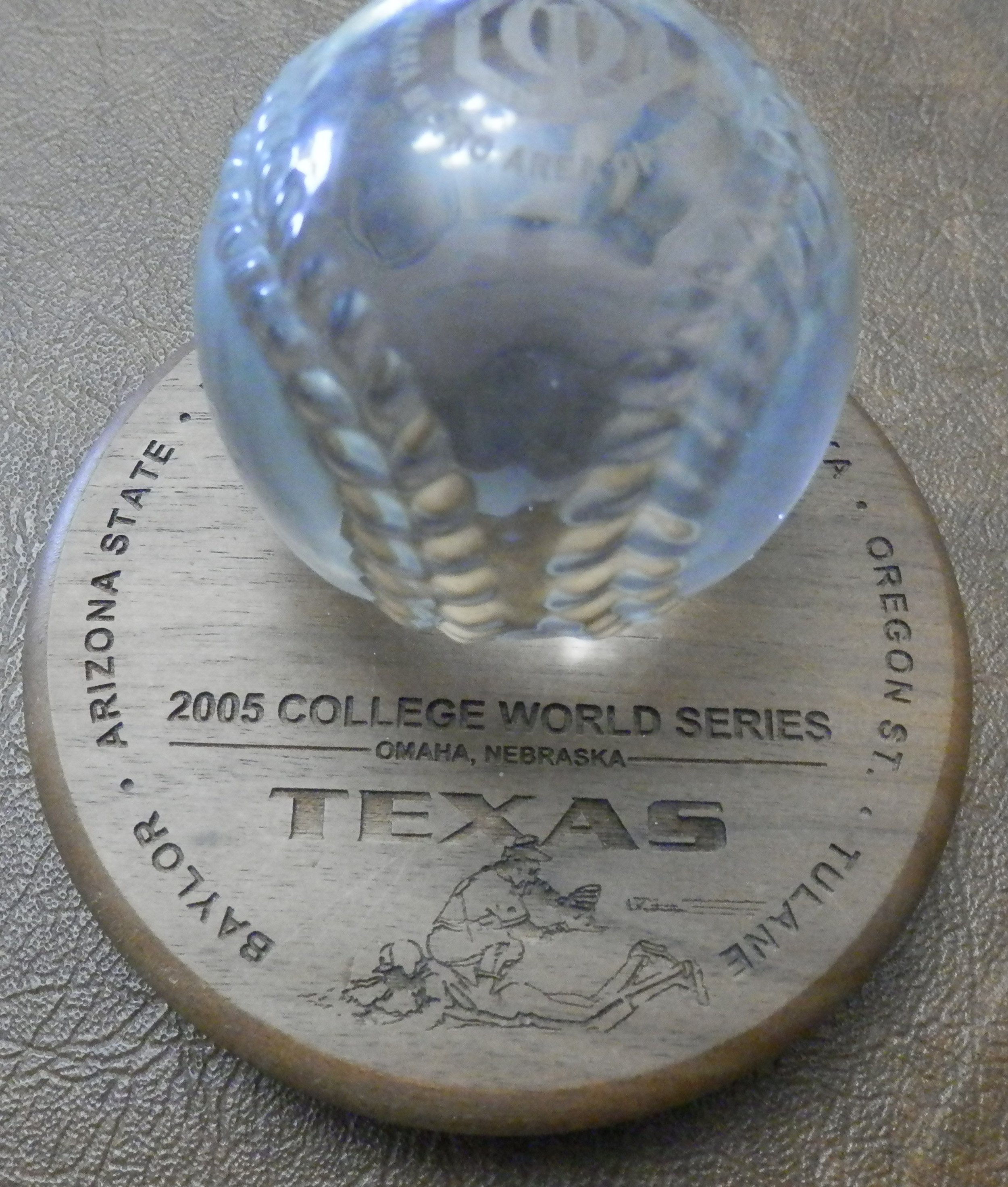 2005 CWS baseball memoribilianes.JPG