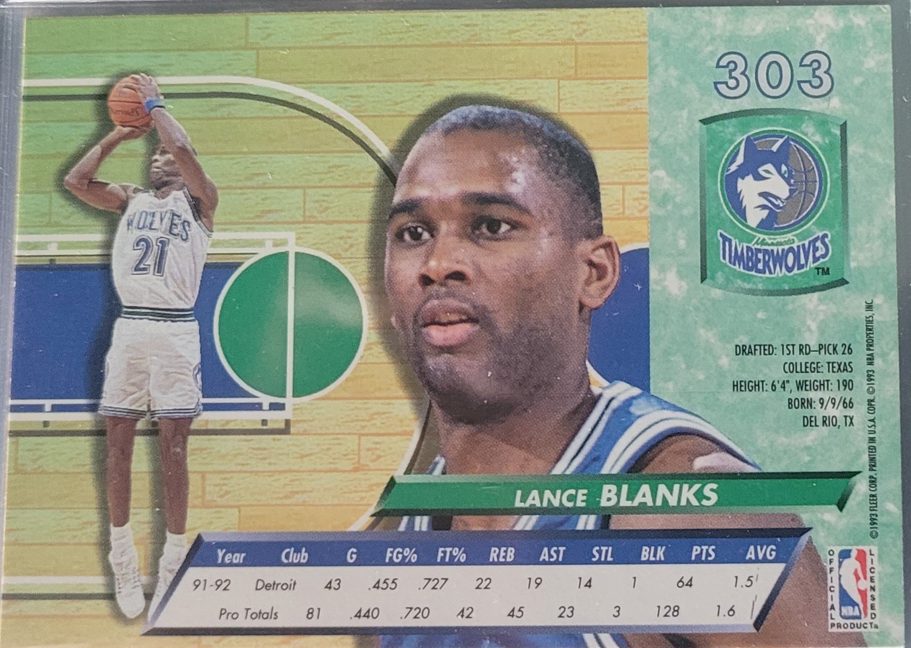 1988 Lance Blanks