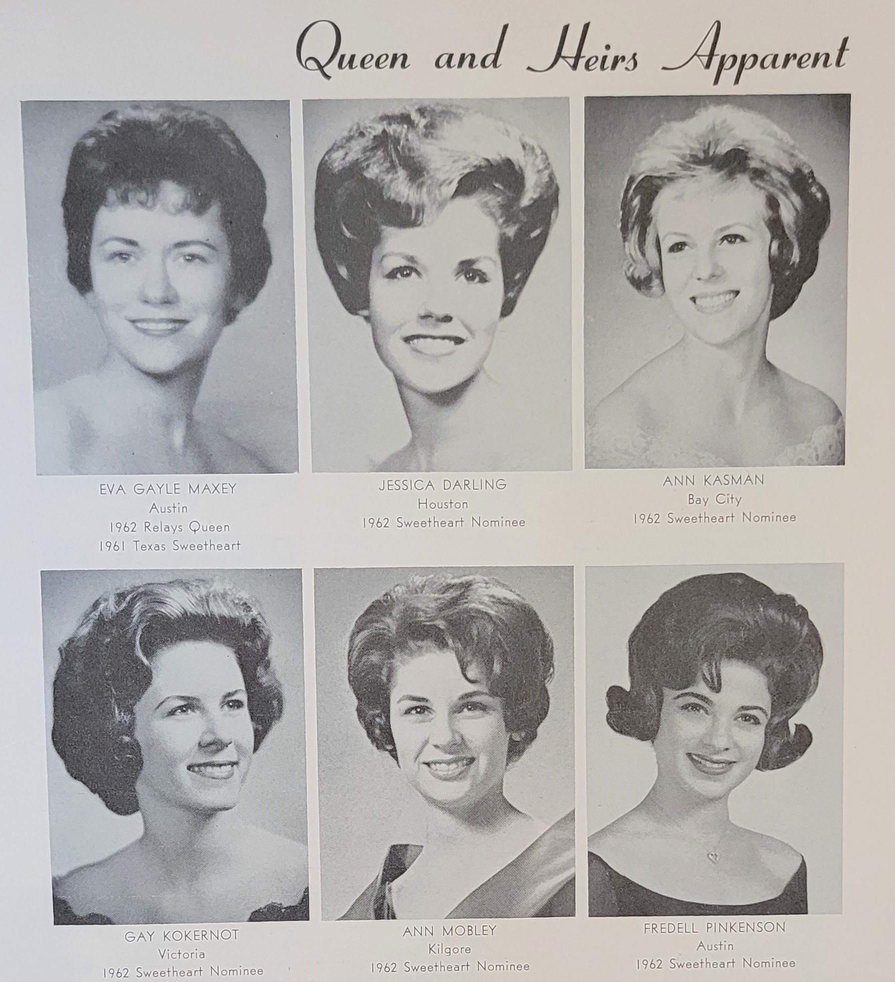 1962 - Queen and Heirs Apparent