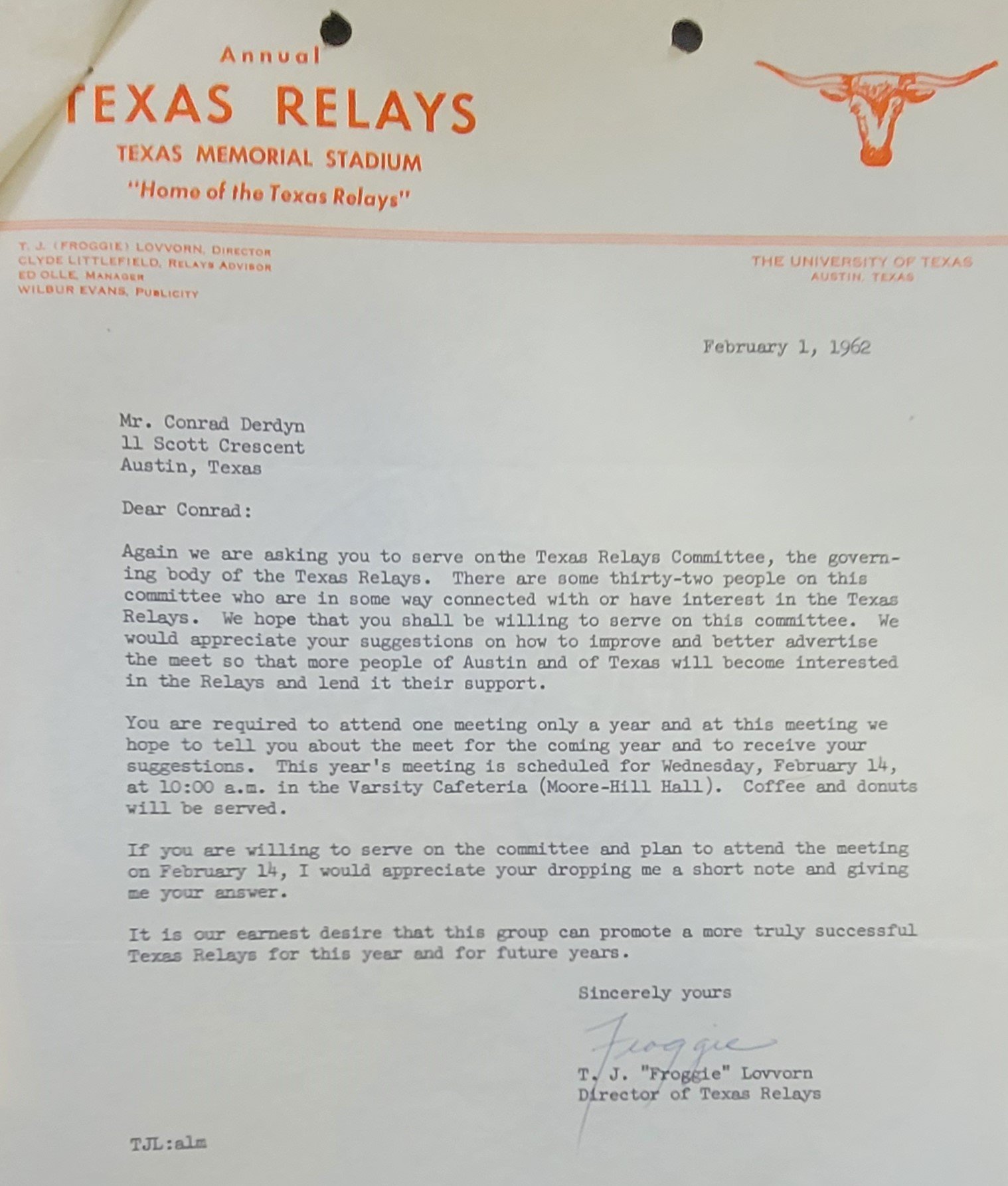 1961 Texas relay committe invitation Conrad  (14).jpg