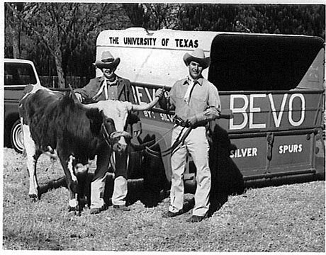 silver spurs, bevo, and trailer.jpg