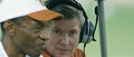 Cleve with Mack Brown
