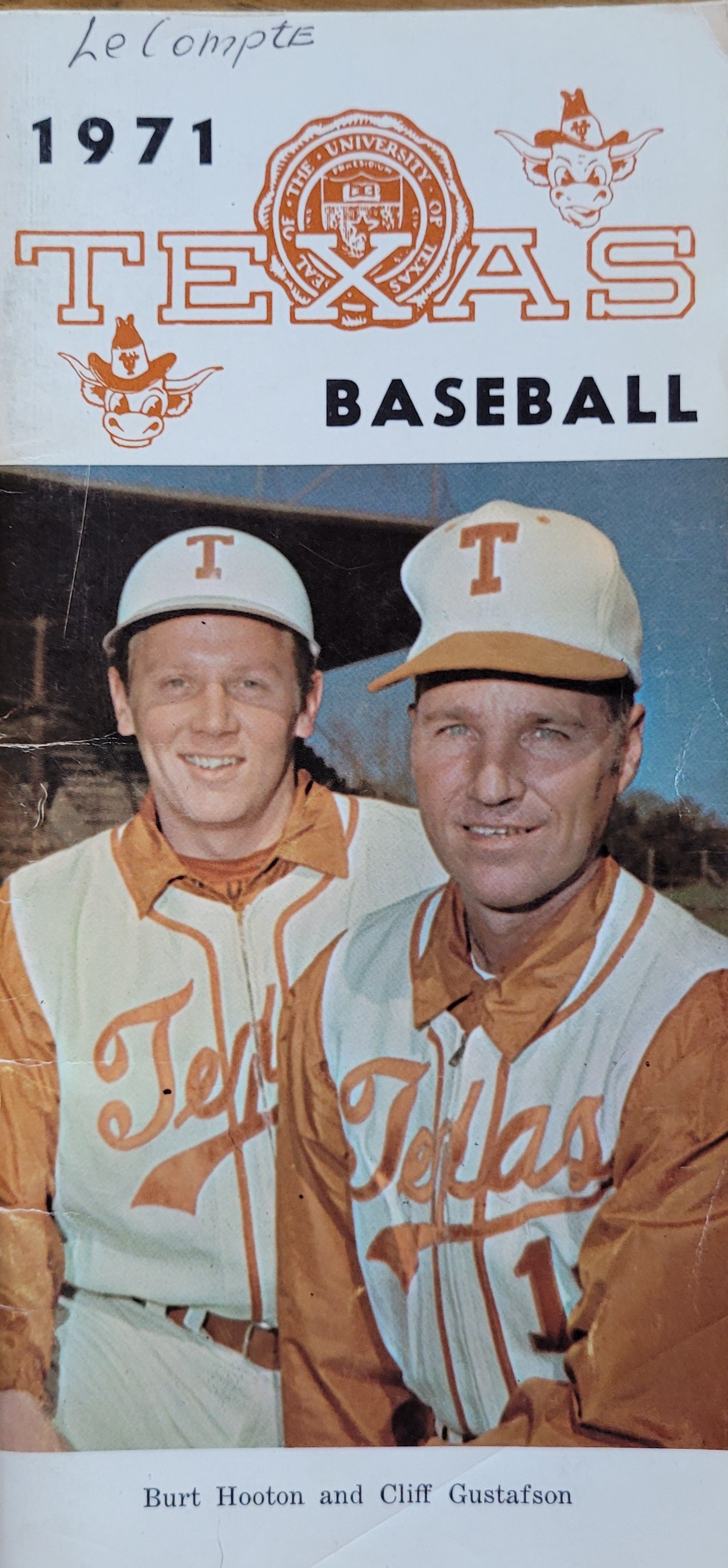Burt Hooten and Coach Gus