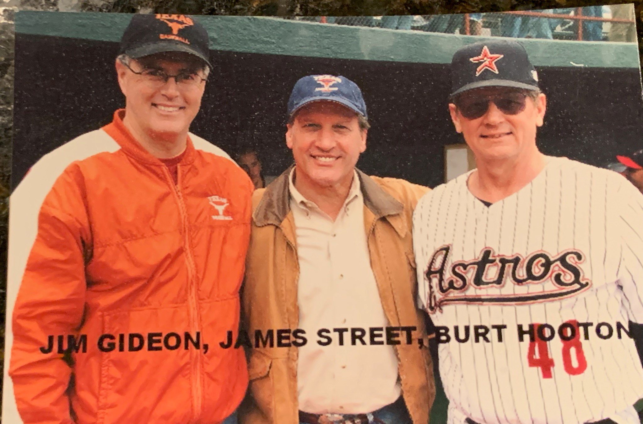  Jim Gideon, James Street, and Burt Hooton  