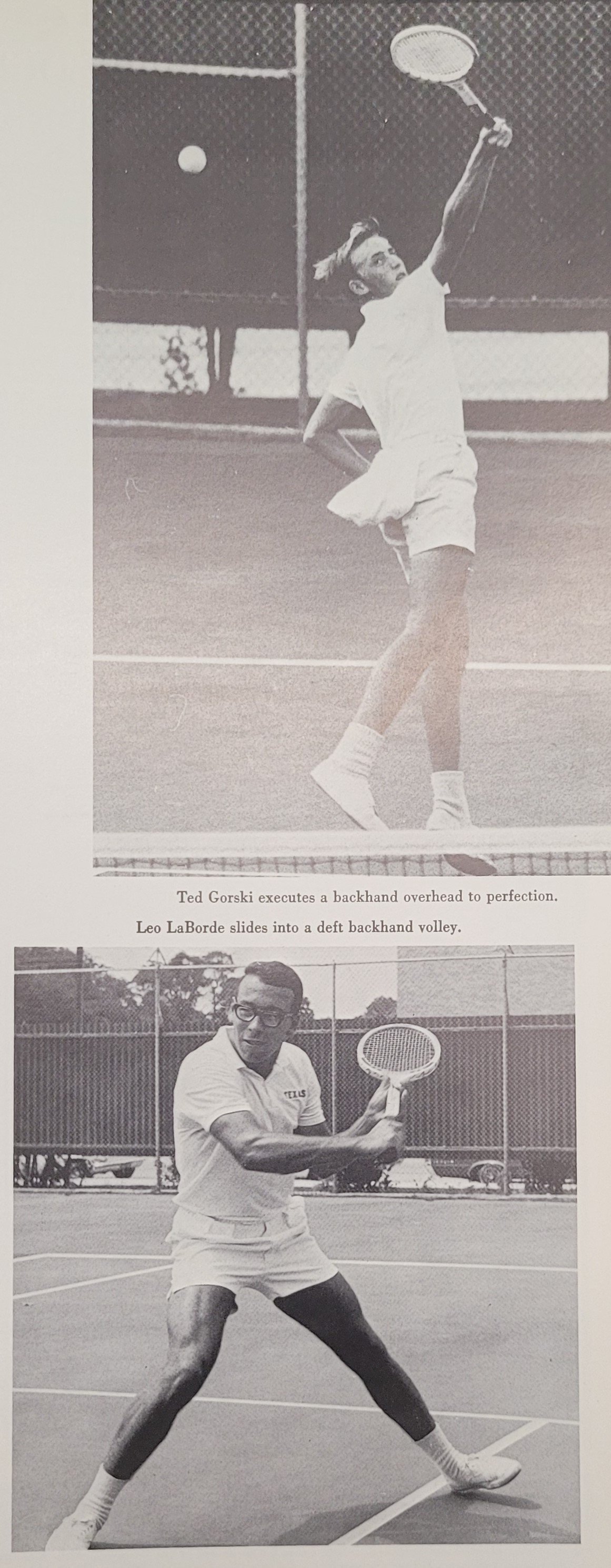 1966 tennis Ted Gorski, Leo LaBorde
