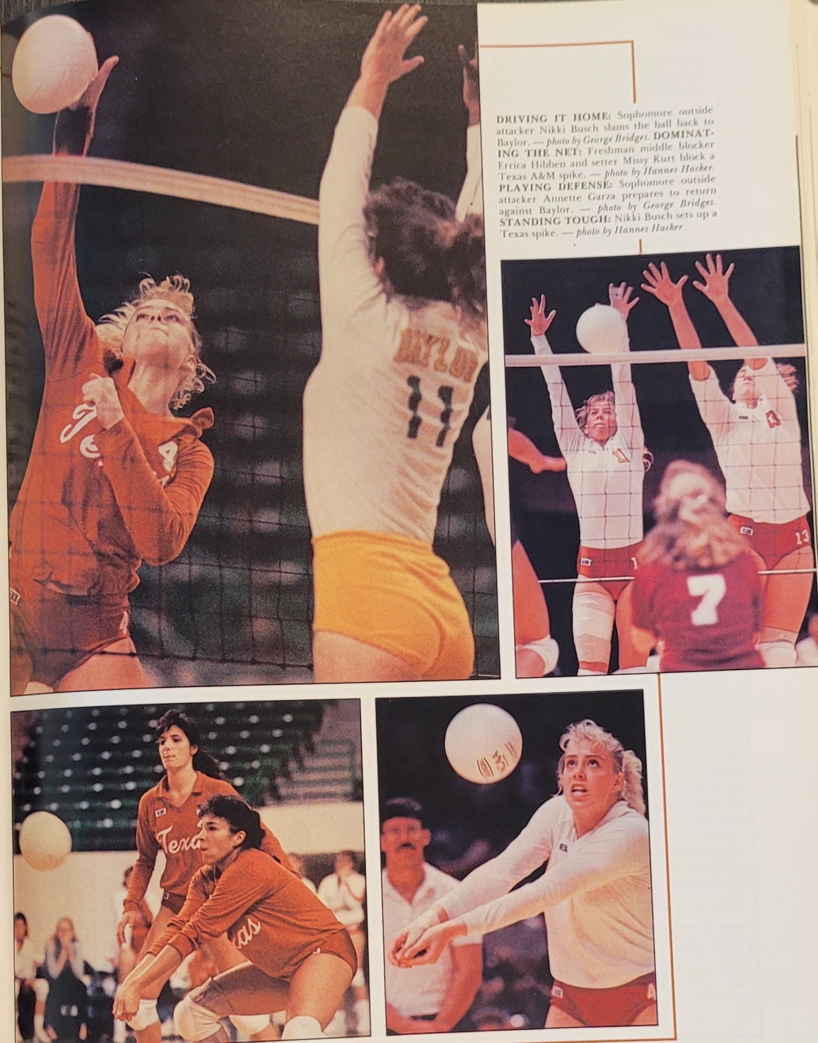 1990 volleyball  Nikki Busch, Errica Hibben, Annette Garza, Nikki Busch.jpg