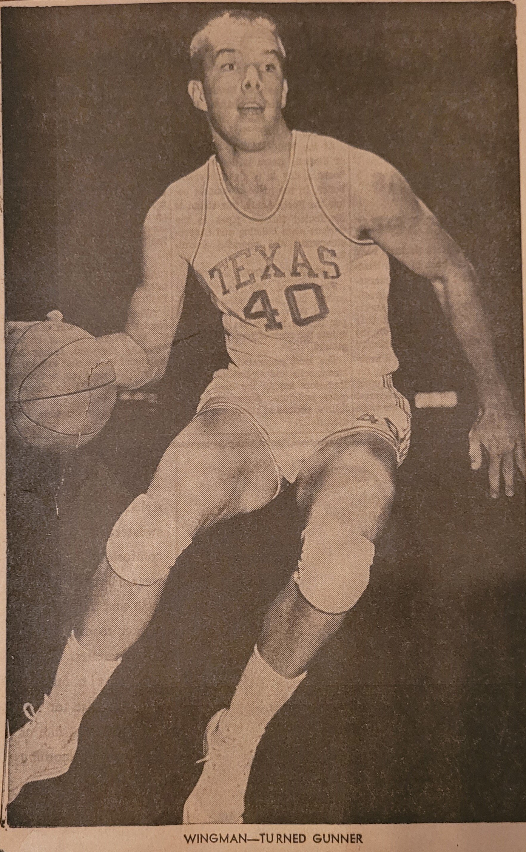 1963  basketball Turned Gunner 
