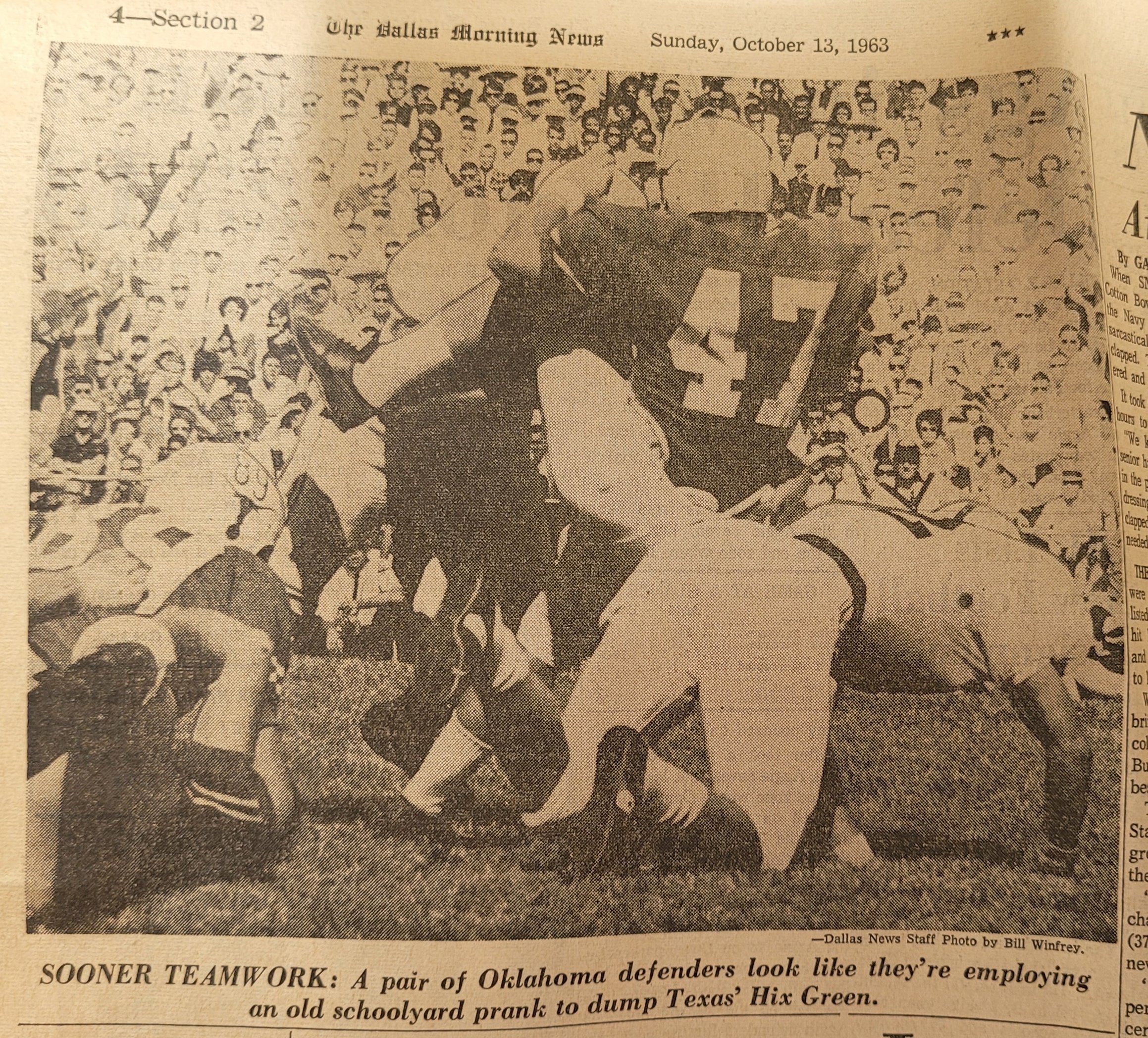 1963 Hix Green school yard trick sooners.jpg