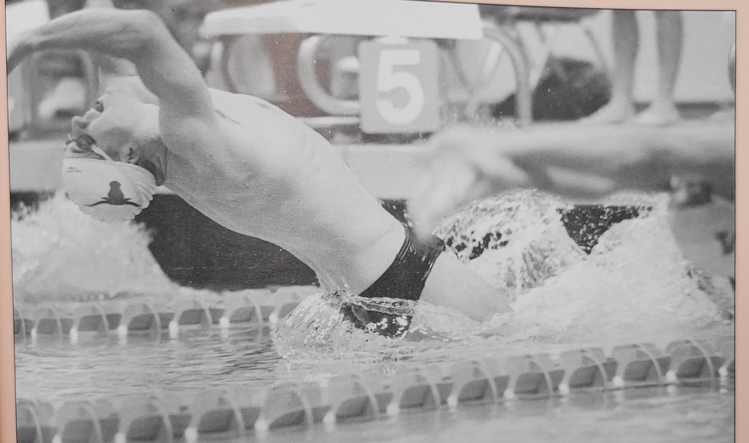 1990-1991 swimming   Jeff Thibault.jpg