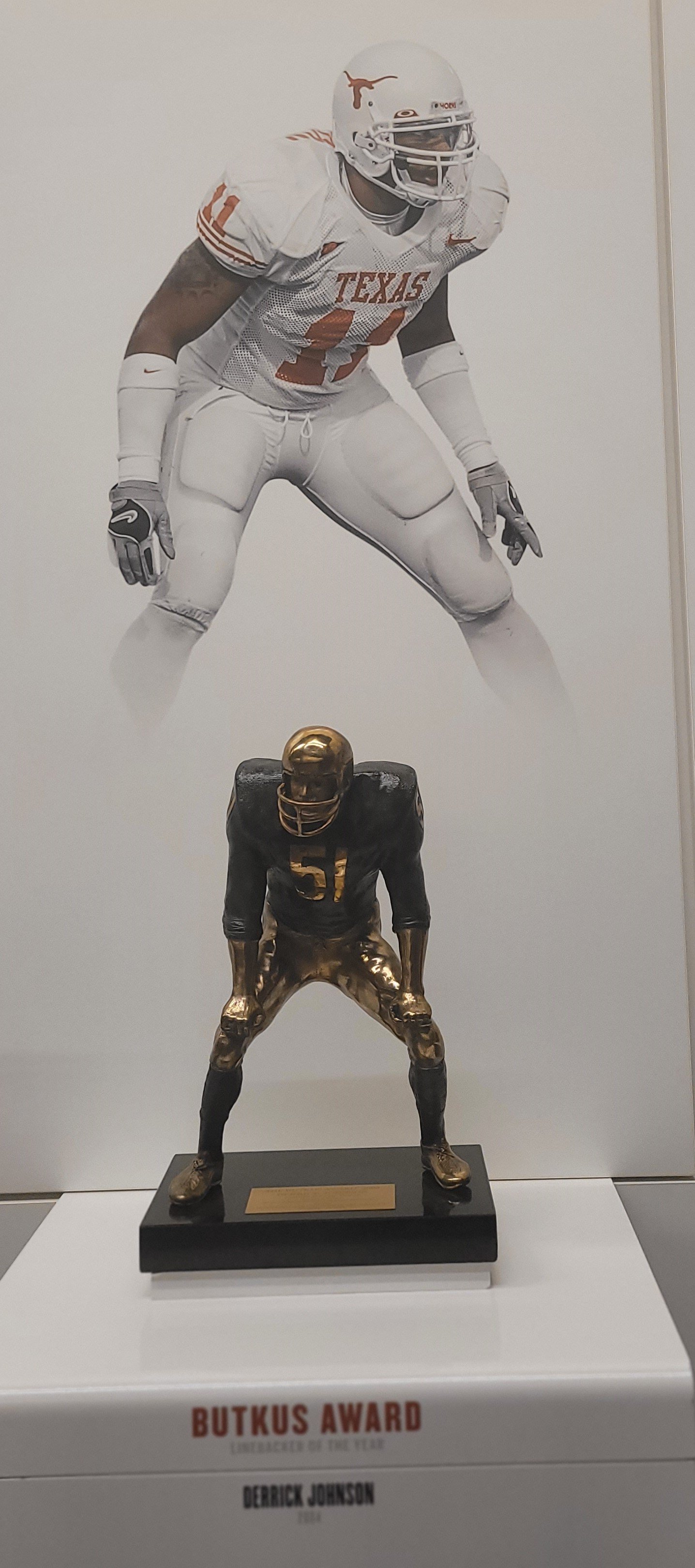 Recognized in North End zone Derrick Johnson 2004 Butkus aware.jpg