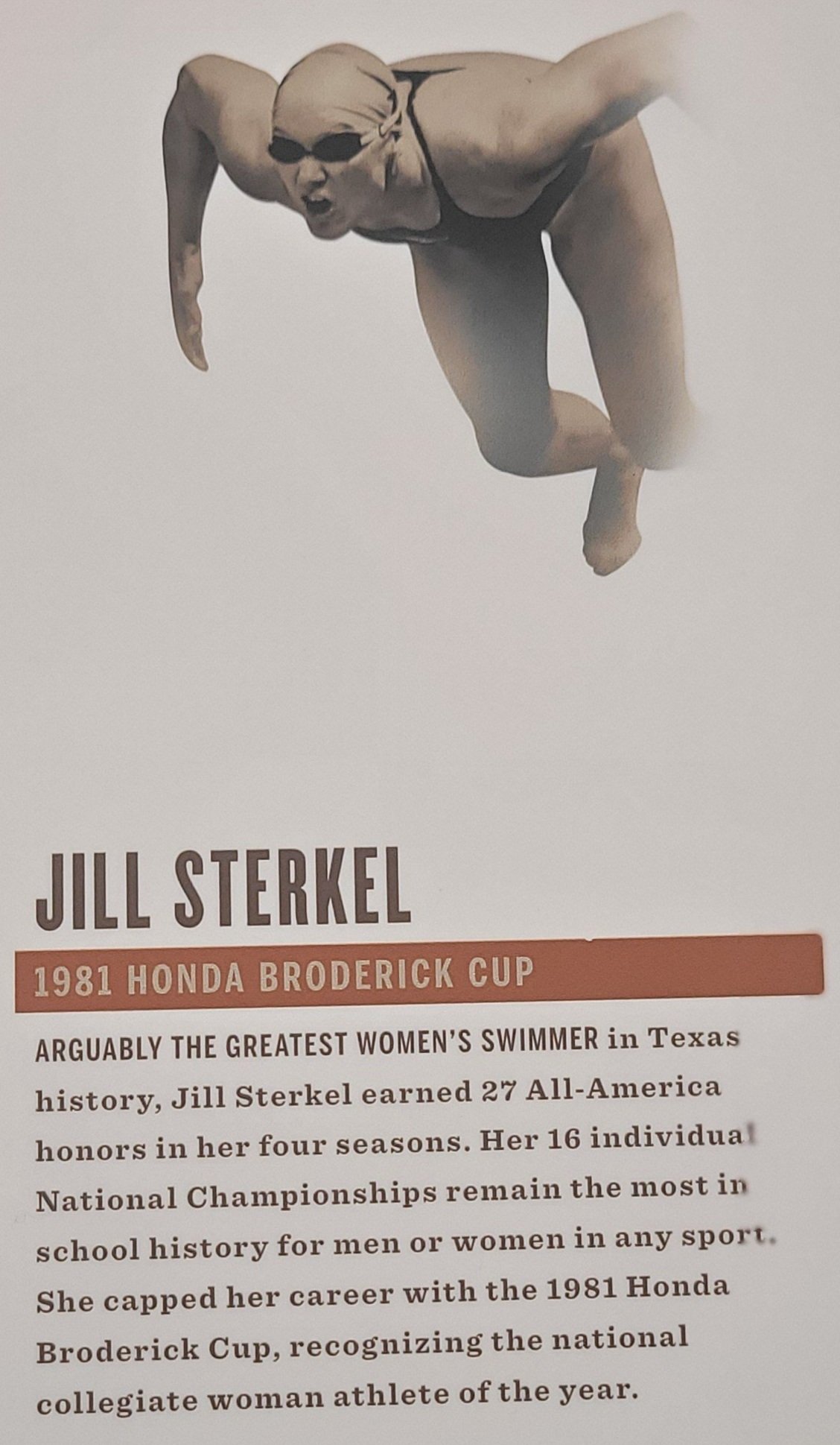 Recognized in North End zone   Jill Sterkel - Honda award  swimming.jpg