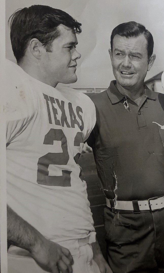 Billy Dale  and Coach Royal 