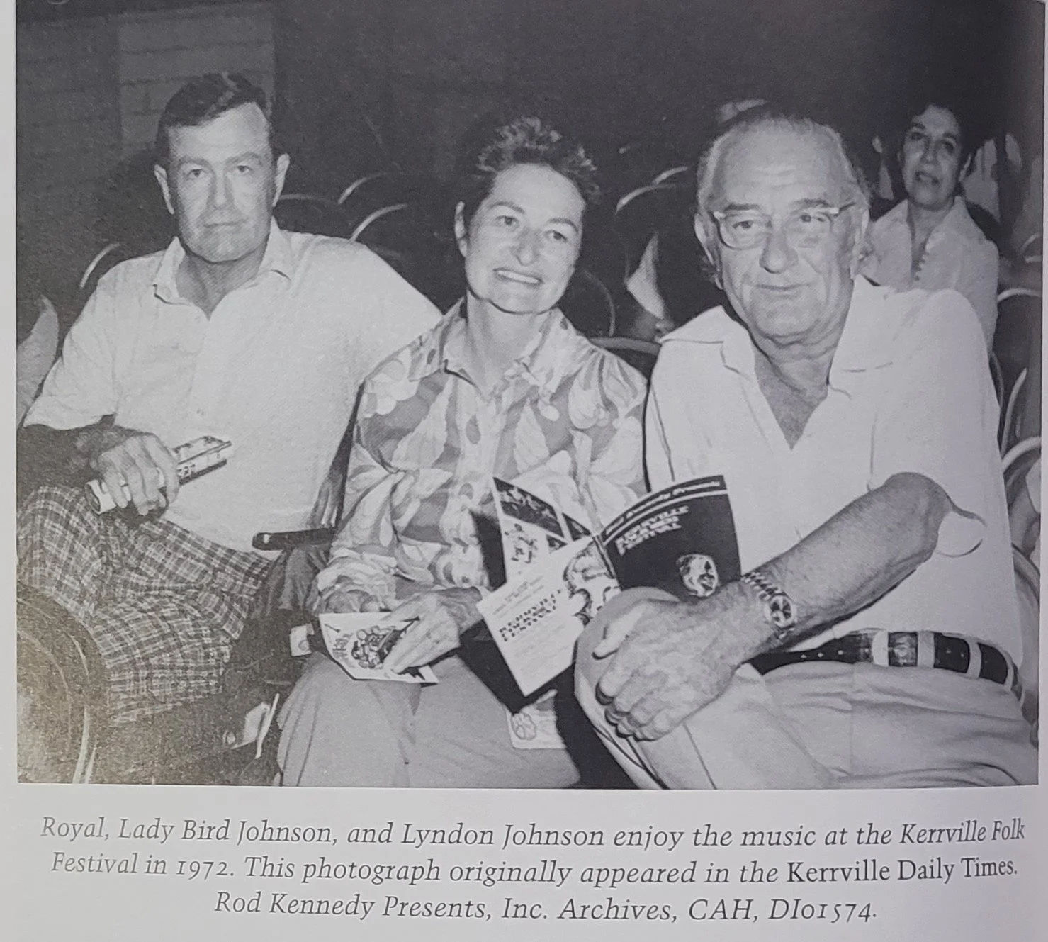 Royal , Lady Bird, and LBJ