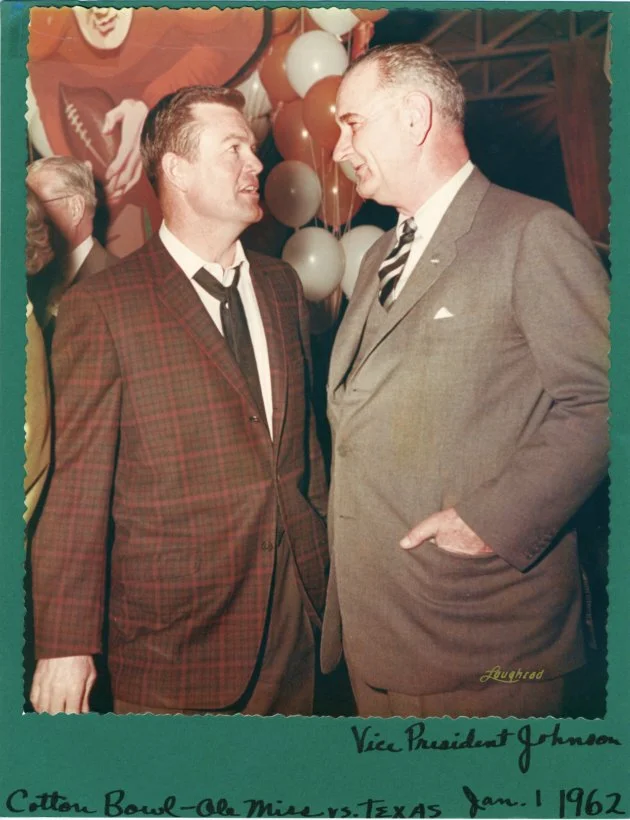 1962 Royal and LBJ