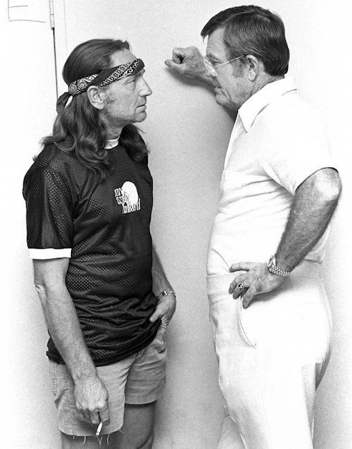 DKR coaching Willie in 1975 