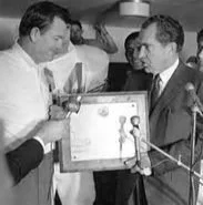 Royal and President Nixon, 