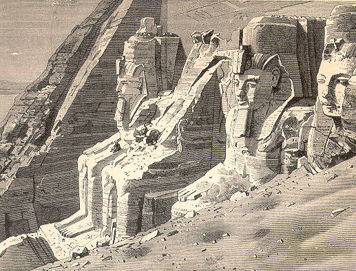 The Temple of Ramesses II at Abu Simbel ( Source )