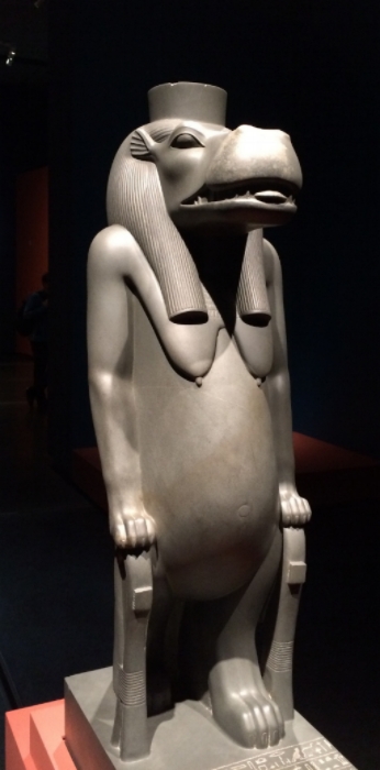 Taweret, from reign of Psamtik I - Egyptian Museum, Cairo. Photo Author's Own.