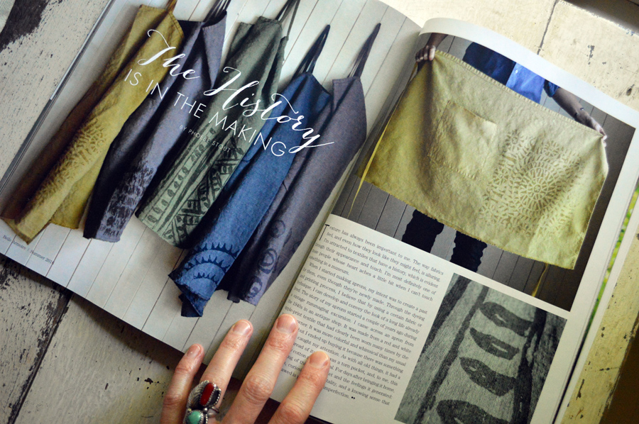 Belle Armoire magazine - Untold Imprint feature 