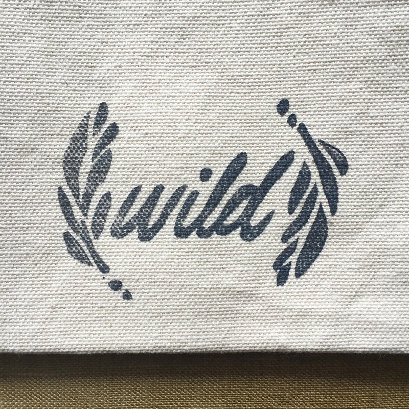 wild zip pouch by Untold Imprint