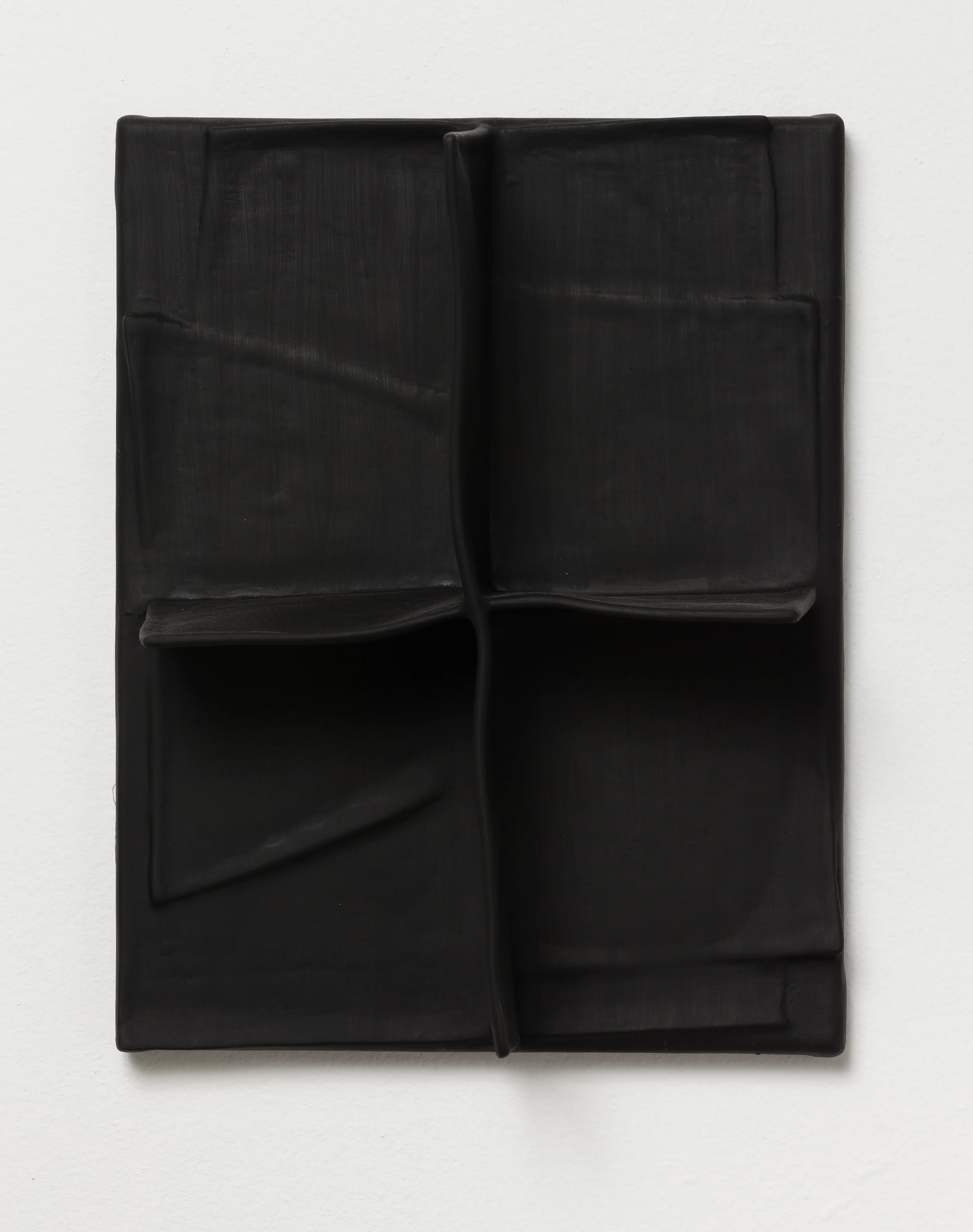 Texture/Parameter #11 2013 acrylic on linen 14 1/4 x 11 x 4 1/2 inches