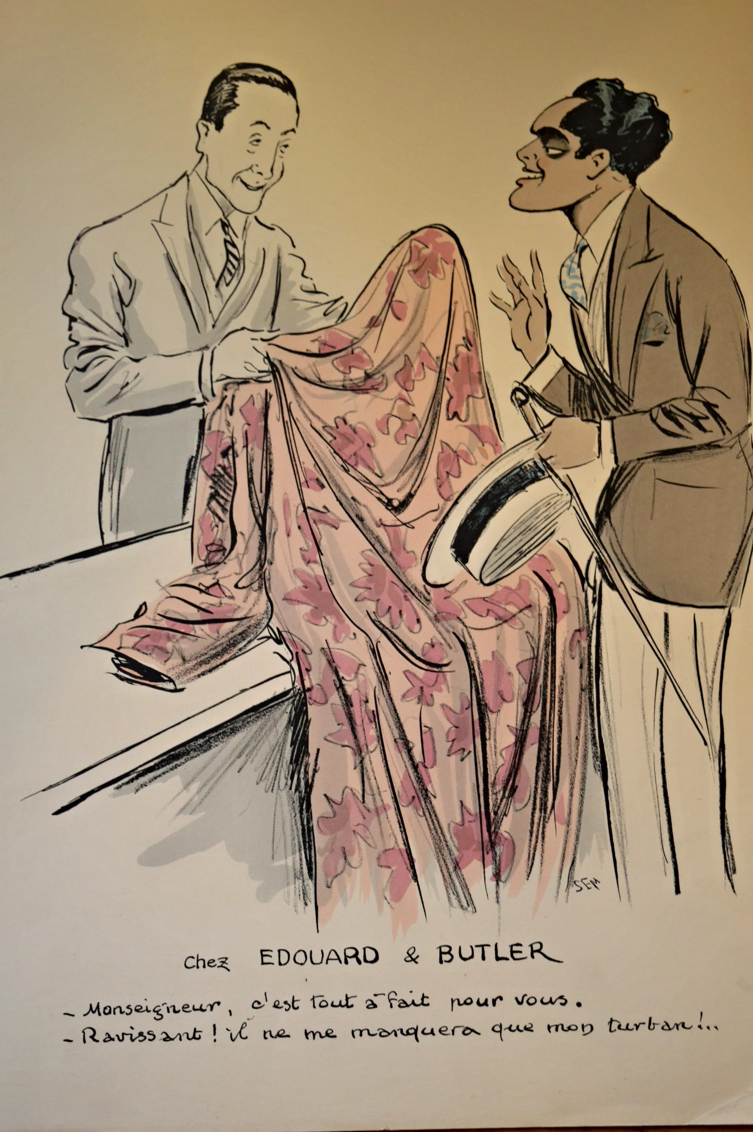 SEM, Dimensions: 50cm x 33cm (unframed)