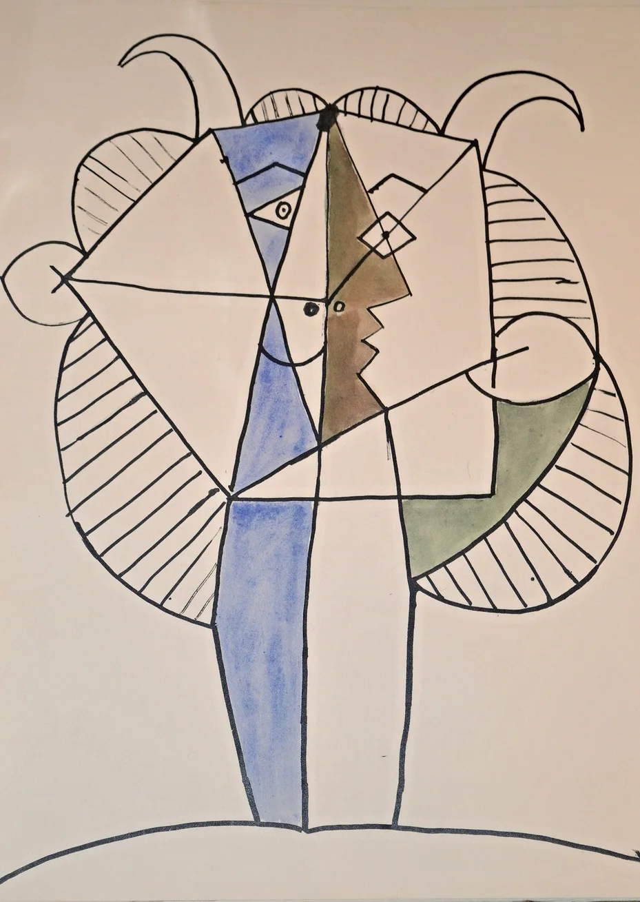 Original Lithograph, Edition 125, Dimensions: 65cm x 50cm