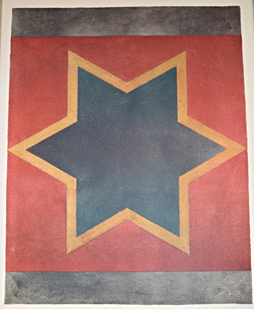 Sol LeWitt 'Sette stelle' 1983, lithographs, dimensions: 40cm x 51cm