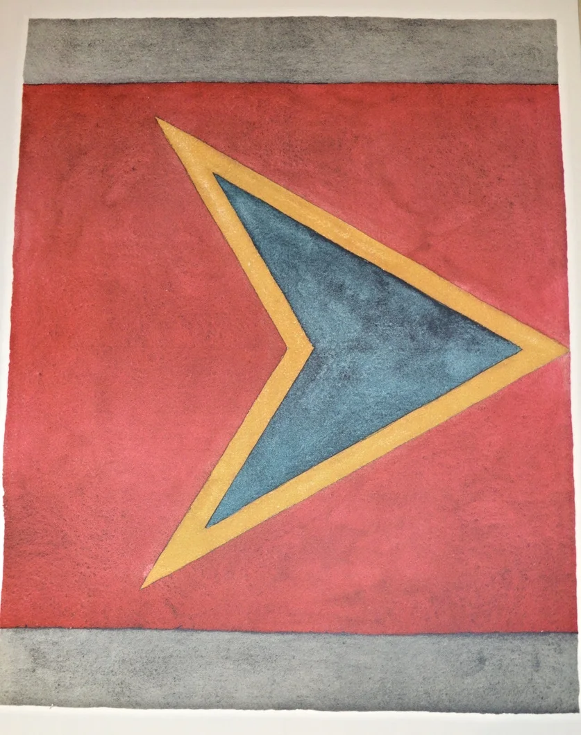 Sol LeWitt  'Sette stelle' 1983, lithographs, dimensions: 40cm x 51cm