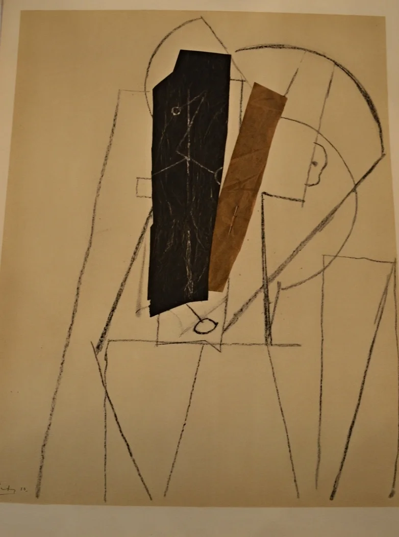 Pablo Picasso, 'Tete d'homme', offset lithograph, Dimensions: 64cm x 48cm, unframed