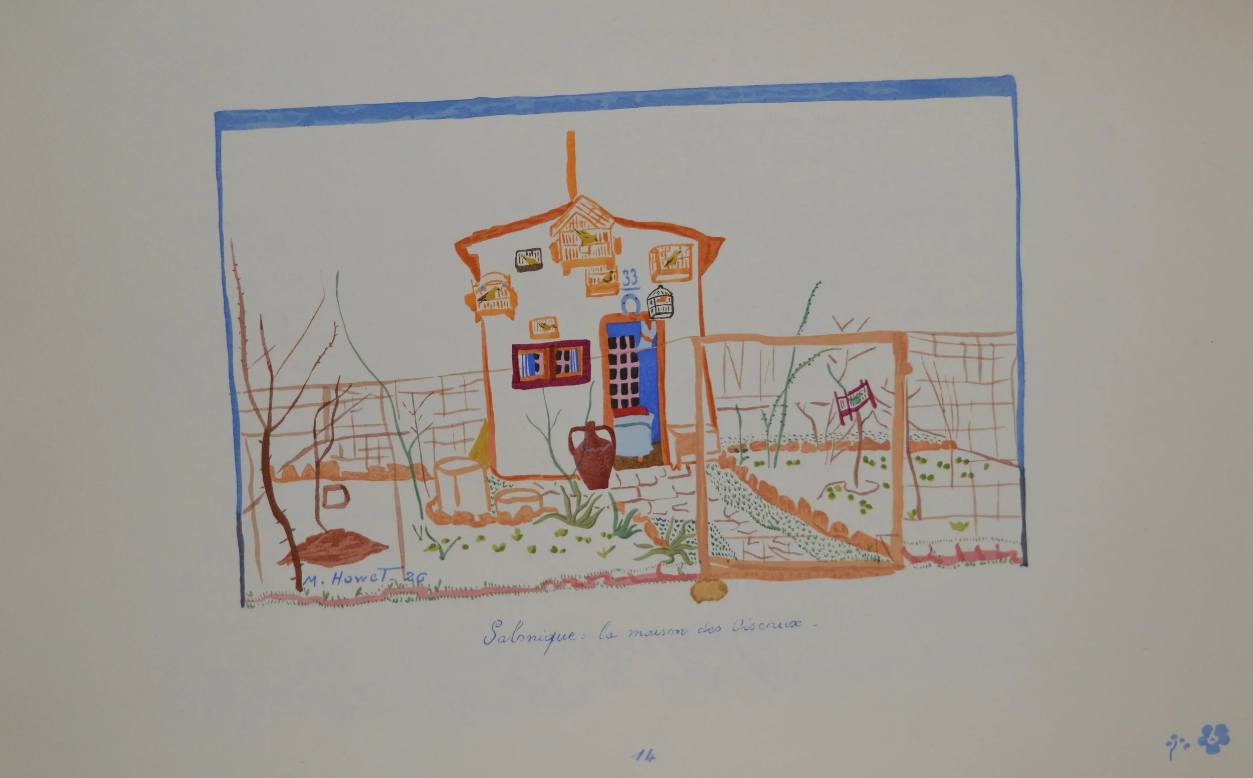 Marie Howet, 'Les Chansons d'evangelia' Dimensions: 44cm x 31.5cm