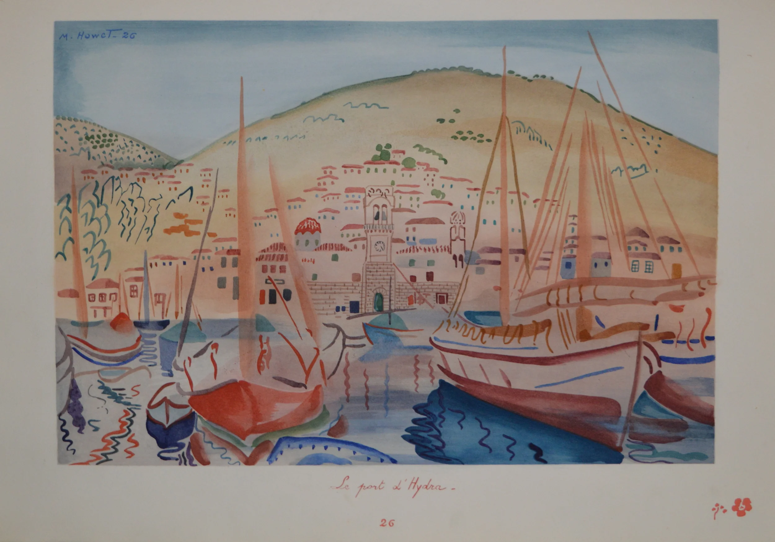 Marie Howet, 'Les Chansons d'evangelia' Dimensions: 44cm x 31.5cm