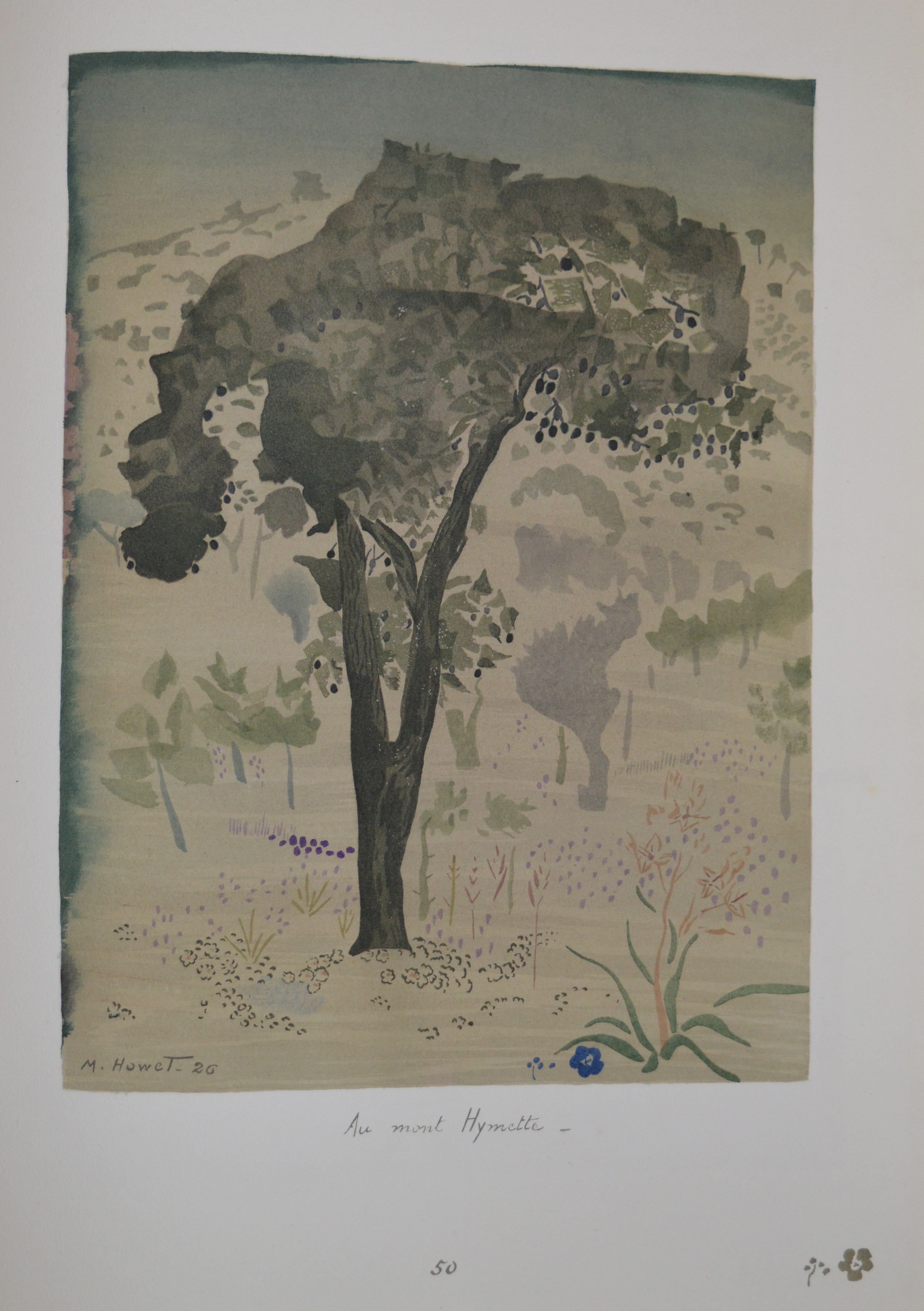 Marie Howet, 'Les Chansons d'evangelia' Dimensions: 44cm x 31.5cm
