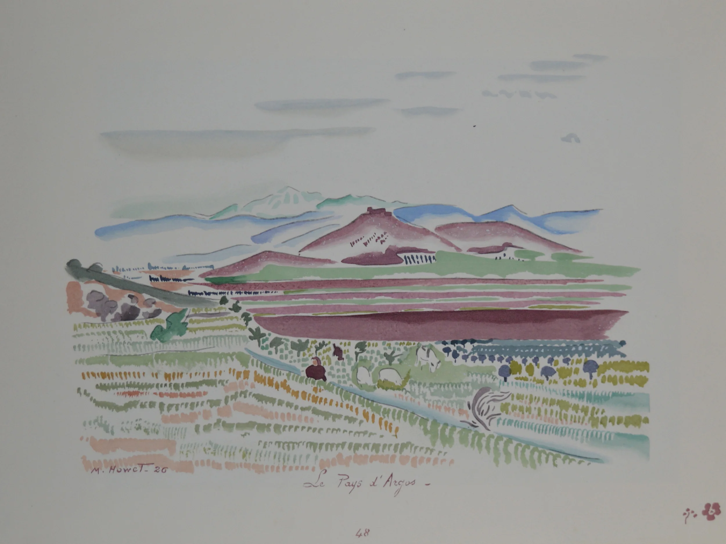 Marie Howet, 'Les Chansons d'evangelia' Dimensions: 44cm x 31.5cm