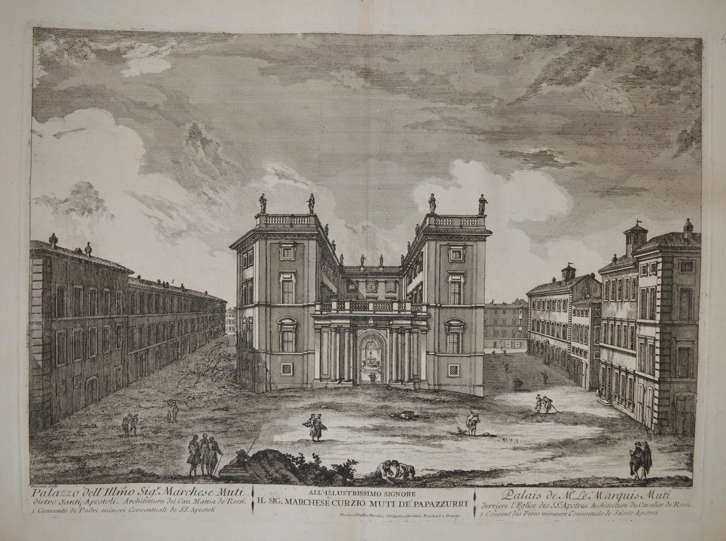 Views of Rome, Dimensions: 46.5cm x 59cm, unframed.