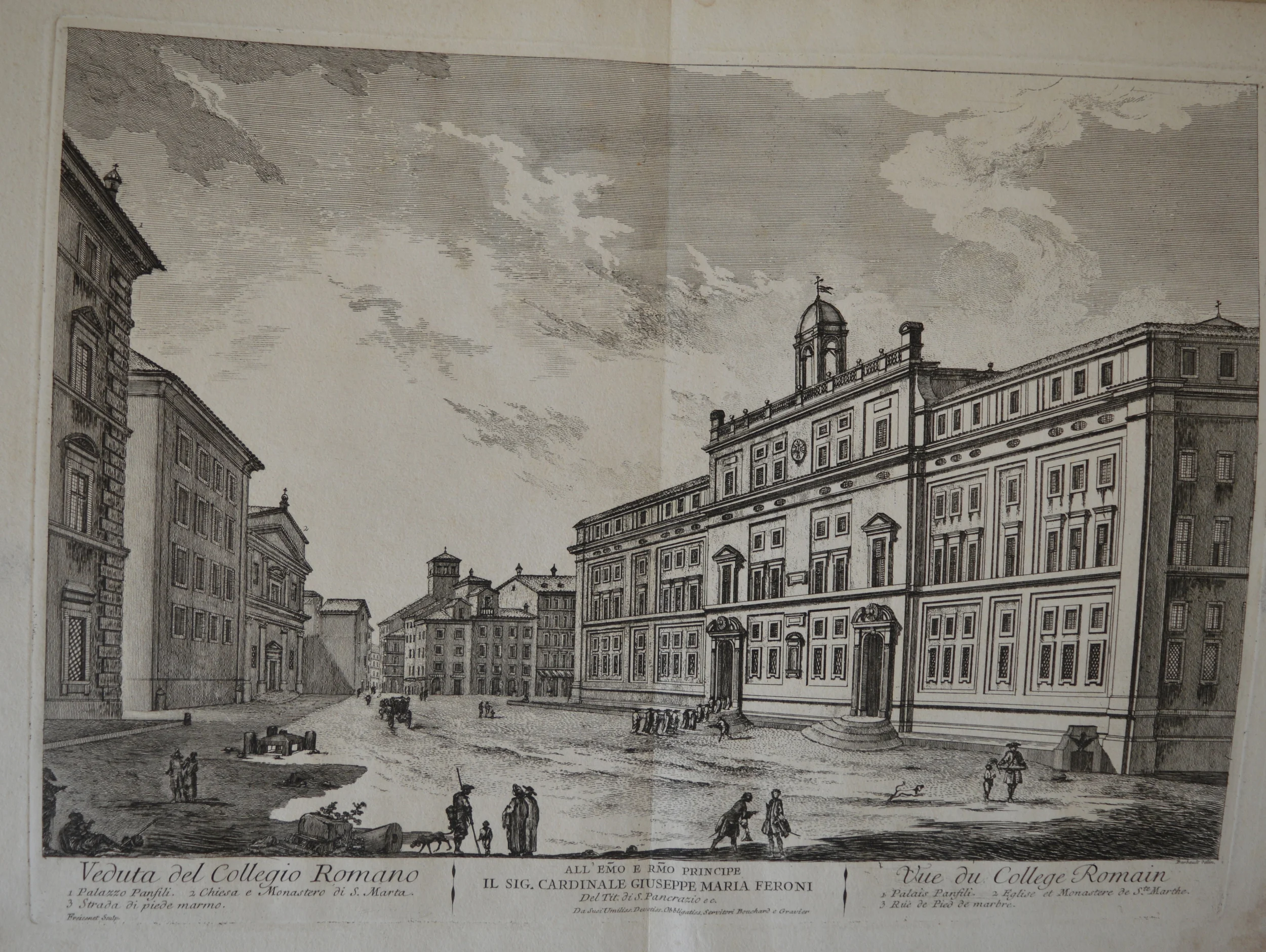 Views of Rome, Dimensions: 46.5cm x 59cm, unframed.