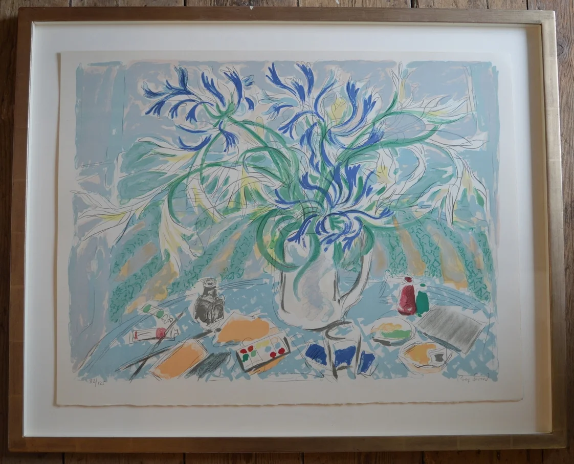 Rolf Gerard, Dimensions framed: 77cm x 62cm