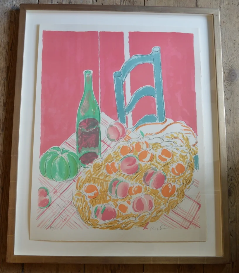 Rolf Gerard, Dimensions framed: 62cm x 77cm.