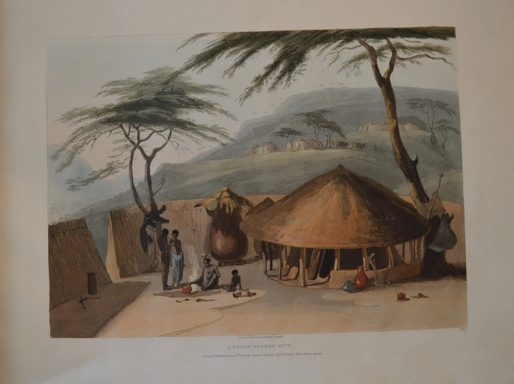 Samuell Daniell, Dimensions unframed: 58cm x 44cm