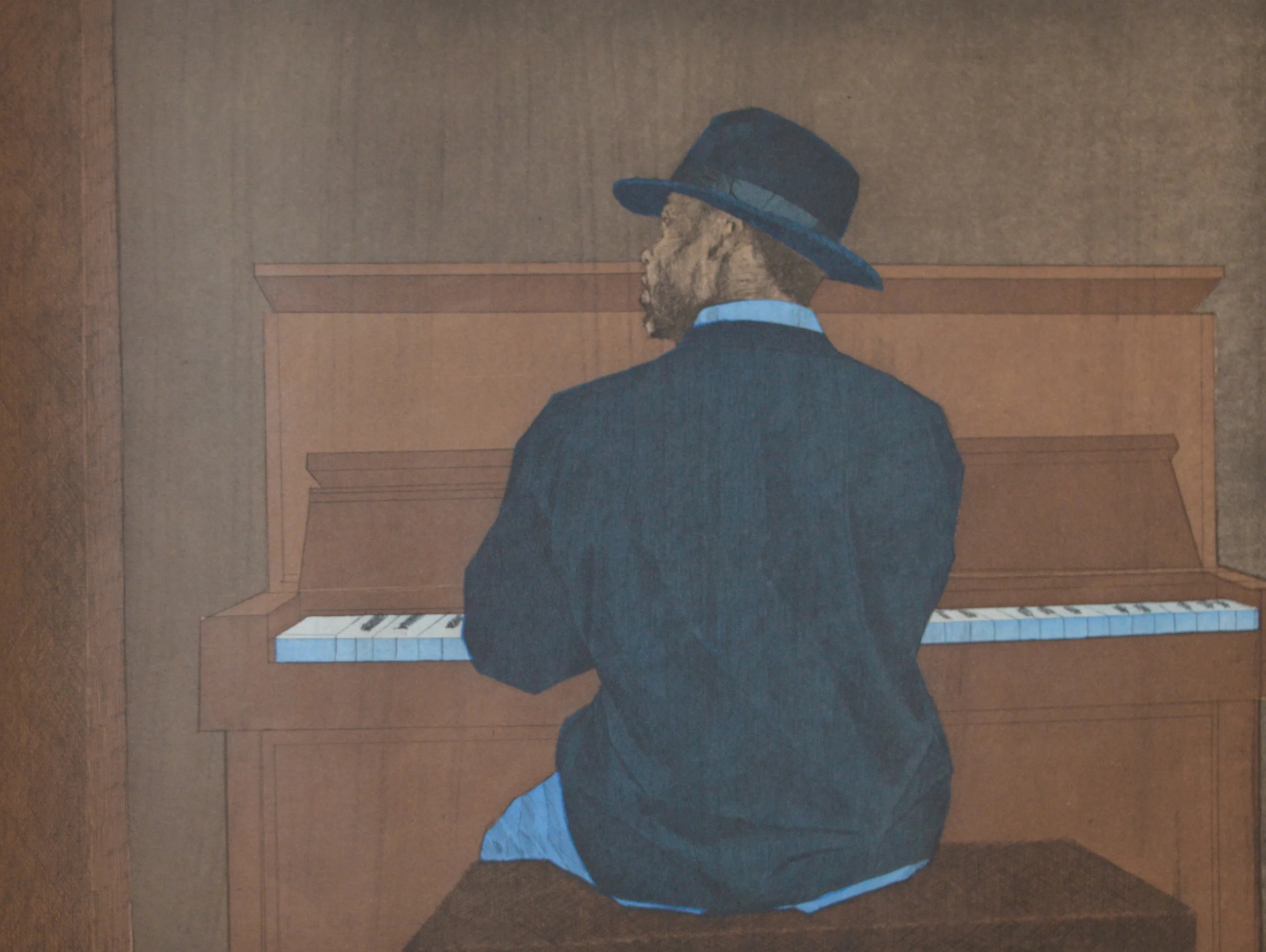 'Playing the blues' by Dean Mitchell