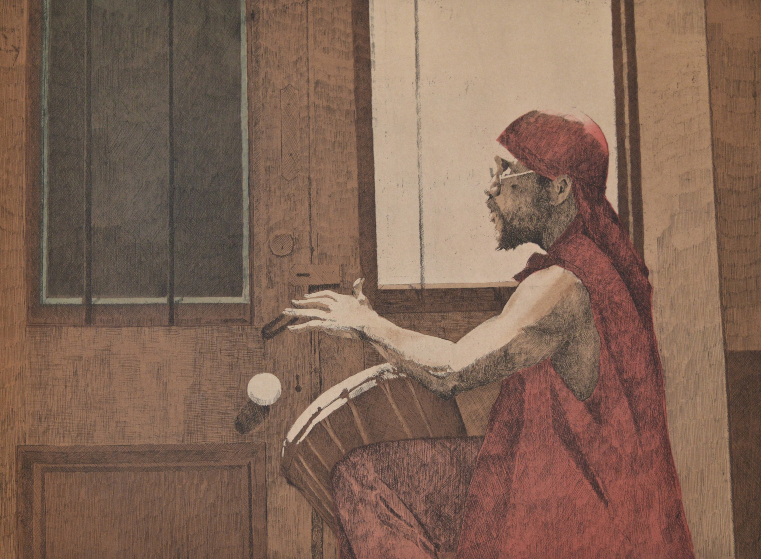 'One man, one drum' by Dean Mitchell