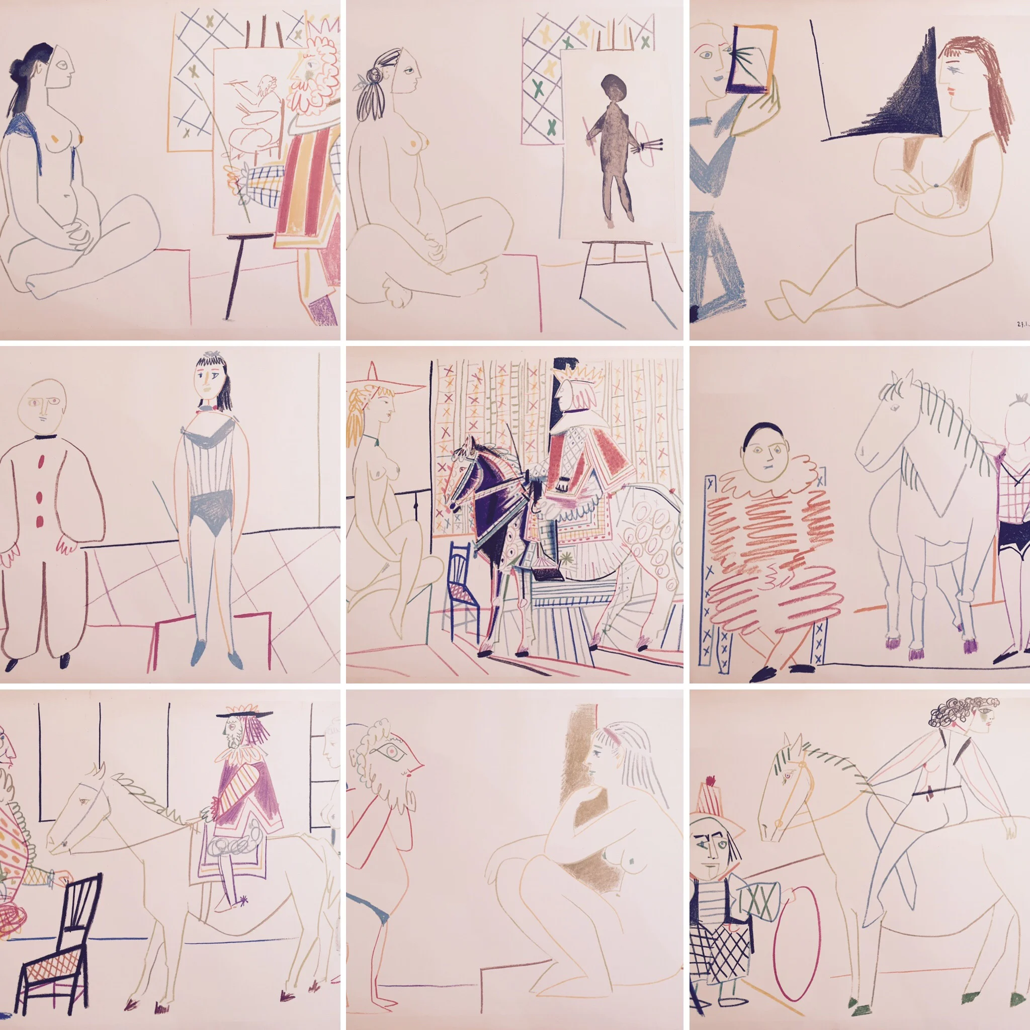 After Pablo Picasso: Verve: Volume VIII, 1954