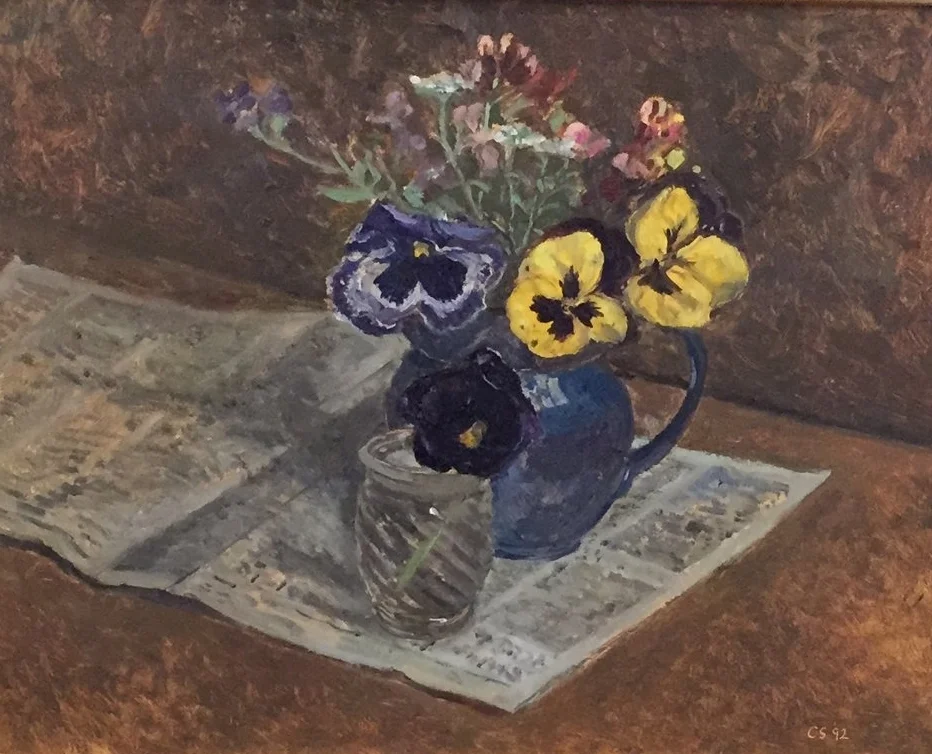 ‘Pansies and Wallflowers’