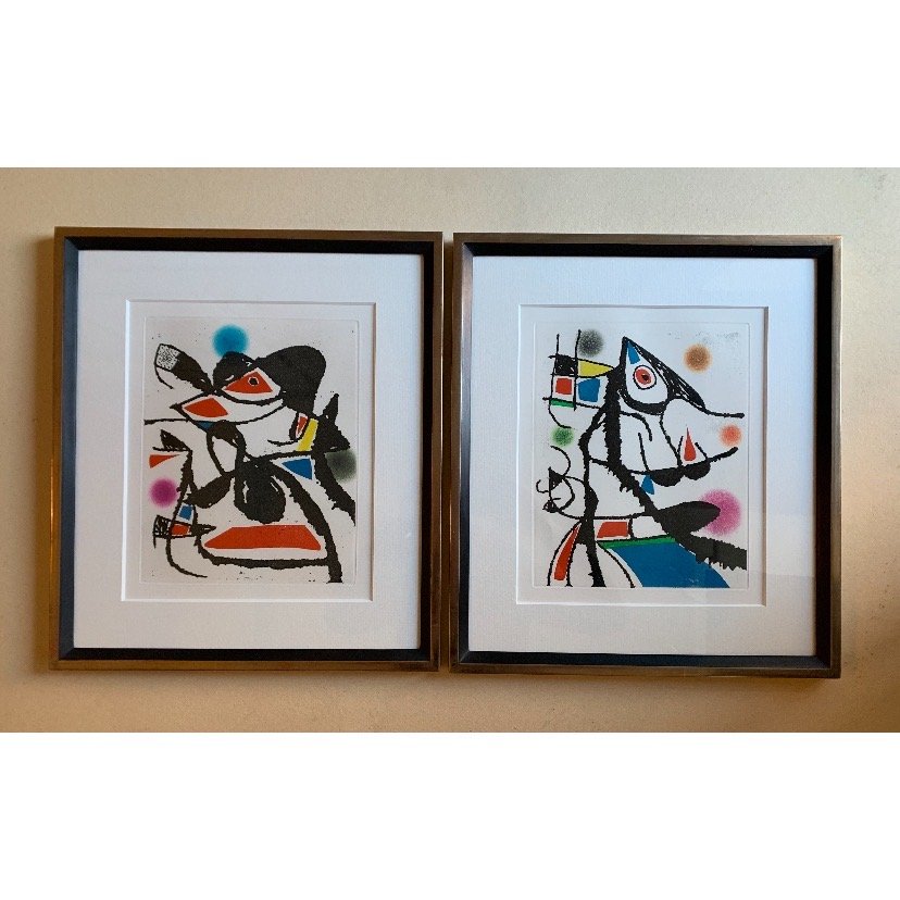 Joan Miro 'Le Marteau sans Maitre' 1976. 